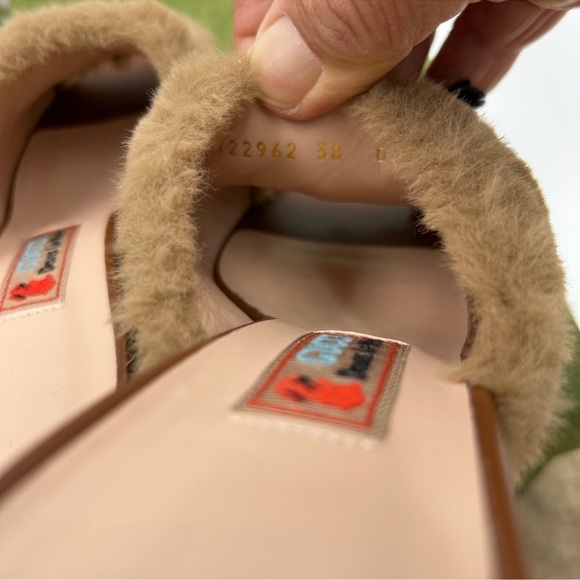 Women’s Gucci dans Les Vert horse bit mules size 38 made in Italy - Picture 7 of 10